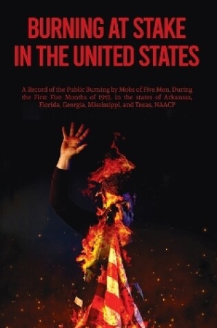 Cover of Burning At Stake In the United States Hardcover