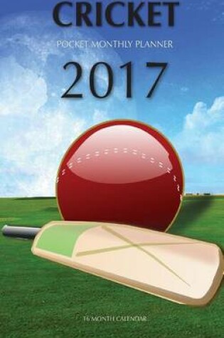 Cover of Cricket Pocket Monthly Planner 2017