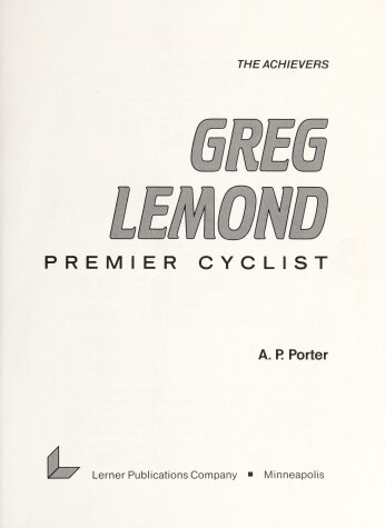 Book cover for Greg Lemond