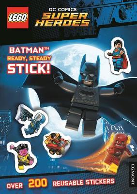 Book cover for LEGO® DC Comics Super Heroes: Batman Ready Steady Stick! (Sticker Activity Book)