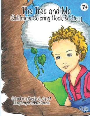 Book cover for The Tree and Me Children's Coloring Book & Story