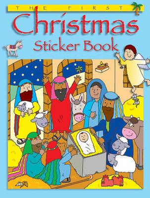 Book cover for The First Christmas Sticker Book