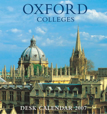 Book cover for Oxford, the Colleges and University Mini Desktop Calendar