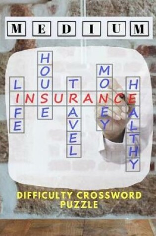 Cover of Medium Difficulty Crossword Puzzle