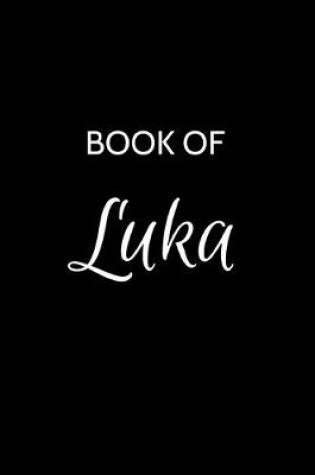 Cover of Luka Journal Notebook
