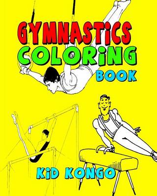 Book cover for Gymnastics Coloring Book