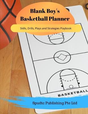 Book cover for Blank Boy's Basketball Planner