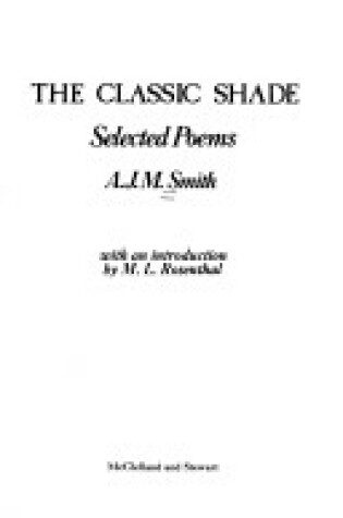 Cover of Classic Shade