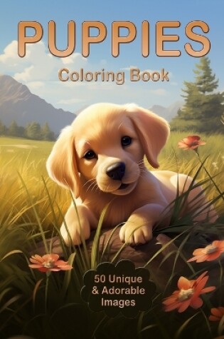 Cover of Puppies Coloring Book