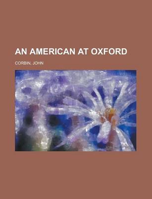 Book cover for An American at Oxford