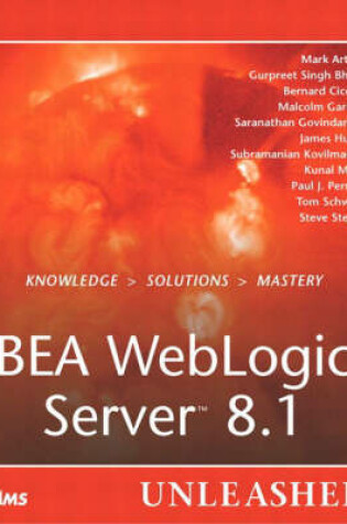 Cover of BEA WebLogic Server 8.1 Unleashed