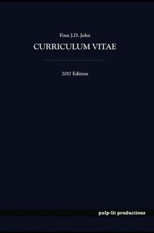 Cover of Curriculum Vitae, Finn J.D. John