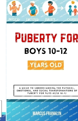 Cover of Puberty for boys 10-12 years old
