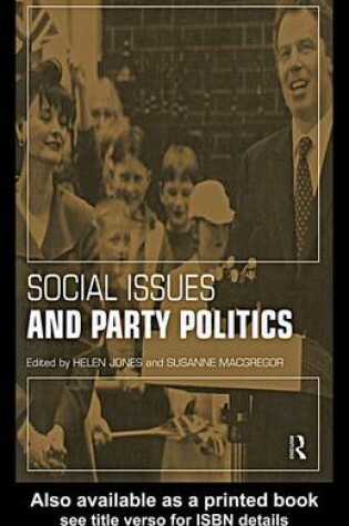 Cover of Social Issues and Party Politics