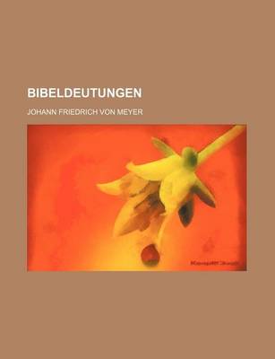 Book cover for Bibeldeutungen