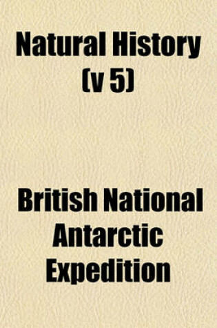 Cover of Natural History (V 5)