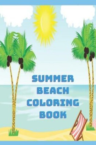 Cover of Summer Beach Coloring Book