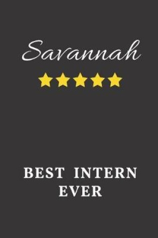 Cover of Savannah Best Intern Ever