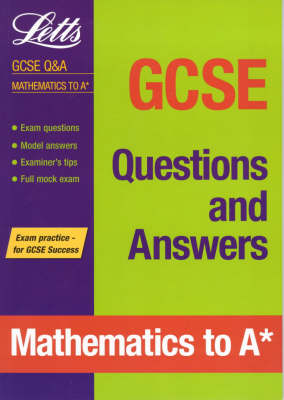 Cover of GCSE Questions and Answers Mathematics to 'A' Star