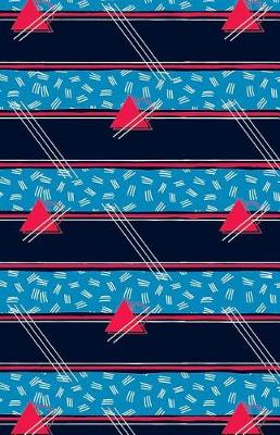 Book cover for Bullet Journal Abstract Pattern Red Triangles