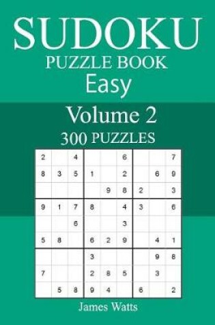 Cover of 300 Easy Sudoku Puzzle Book