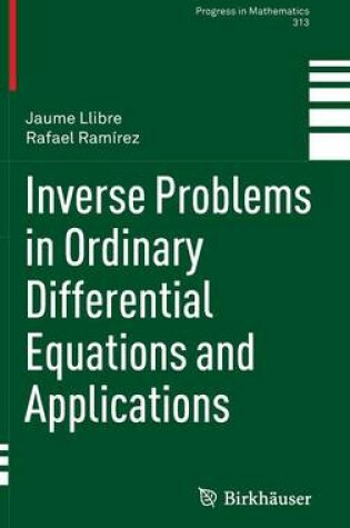 Cover of Inverse Problems in Ordinary Differential Equations and Applications