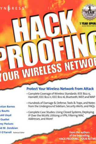 Cover of Hackproofing Your Wireless Network