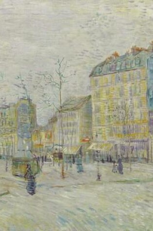 Cover of Boulevard de Clichy, Vincent Van Gogh. Ruled Journal