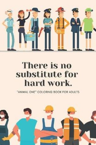 Cover of There is no substitute for hard work