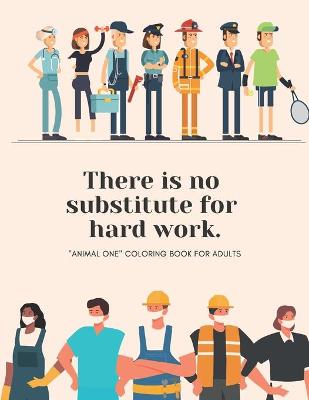 Book cover for There is no substitute for hard work