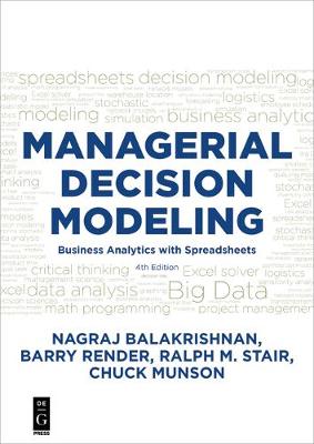 Book cover for Managerial Decision Modeling