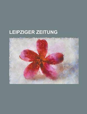 Book cover for Leipziger Zeitung