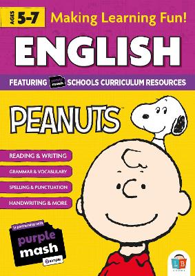 Book cover for Peanuts Fun Learning English Workbook 5-7yrs (series 2)