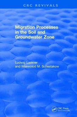 Book cover for Revival: Migration Processes in the Soil and Groundwater Zone (1991)