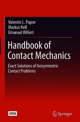 Book cover for Handbook of Contact Mechanics