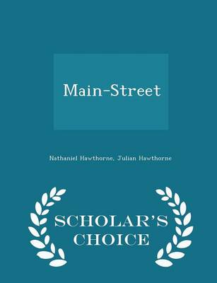 Book cover for Main-Street - Scholar's Choice Edition