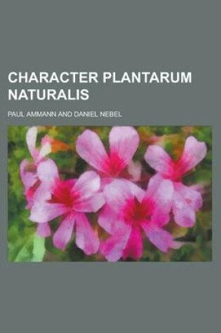 Cover of Character Plantarum Naturalis