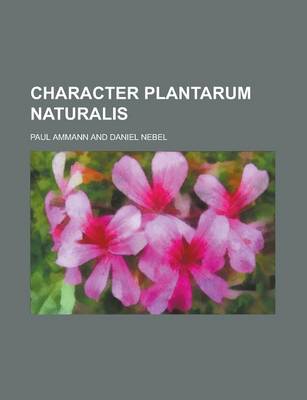 Book cover for Character Plantarum Naturalis