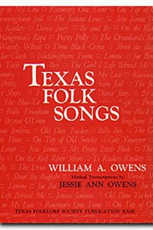 Cover of Texas Folk Songs
