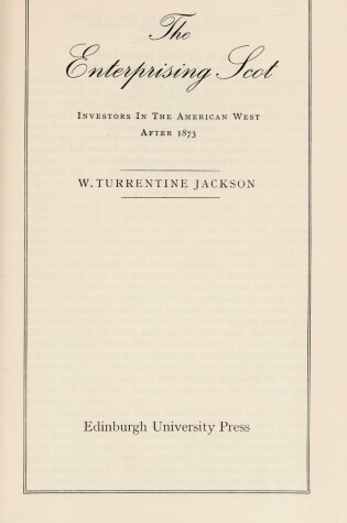 Cover of Enterprising Scot