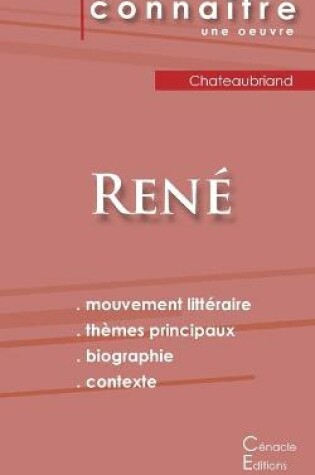 Cover of Fiche de lecture Rene de Chateaubriand (Analyse litteraire de reference et resume complet)