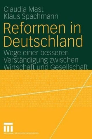 Cover of Reformen in Deutschland