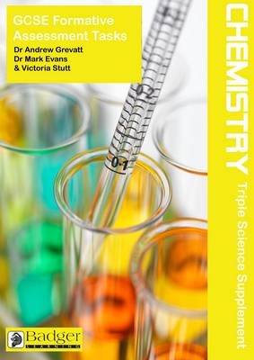 Book cover for GCSE Formative Assessment Tasks Chemistry Triple Science Supplement