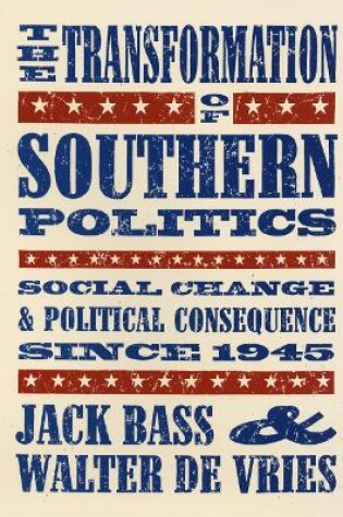 Cover of The Transformation of Southern Politics