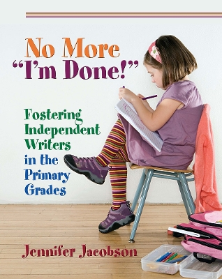 Book cover for No More "I'm Done!