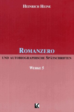 Cover of Heine: Romanzero