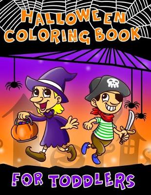 Cover of Halloween Coloring Book for Toddlers