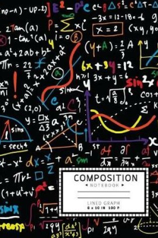 Cover of Lined graph composition notebook