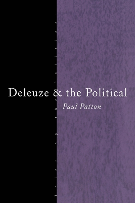 Cover of Deleuze and the Political