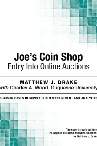 Cover of Joe's Coin Shop